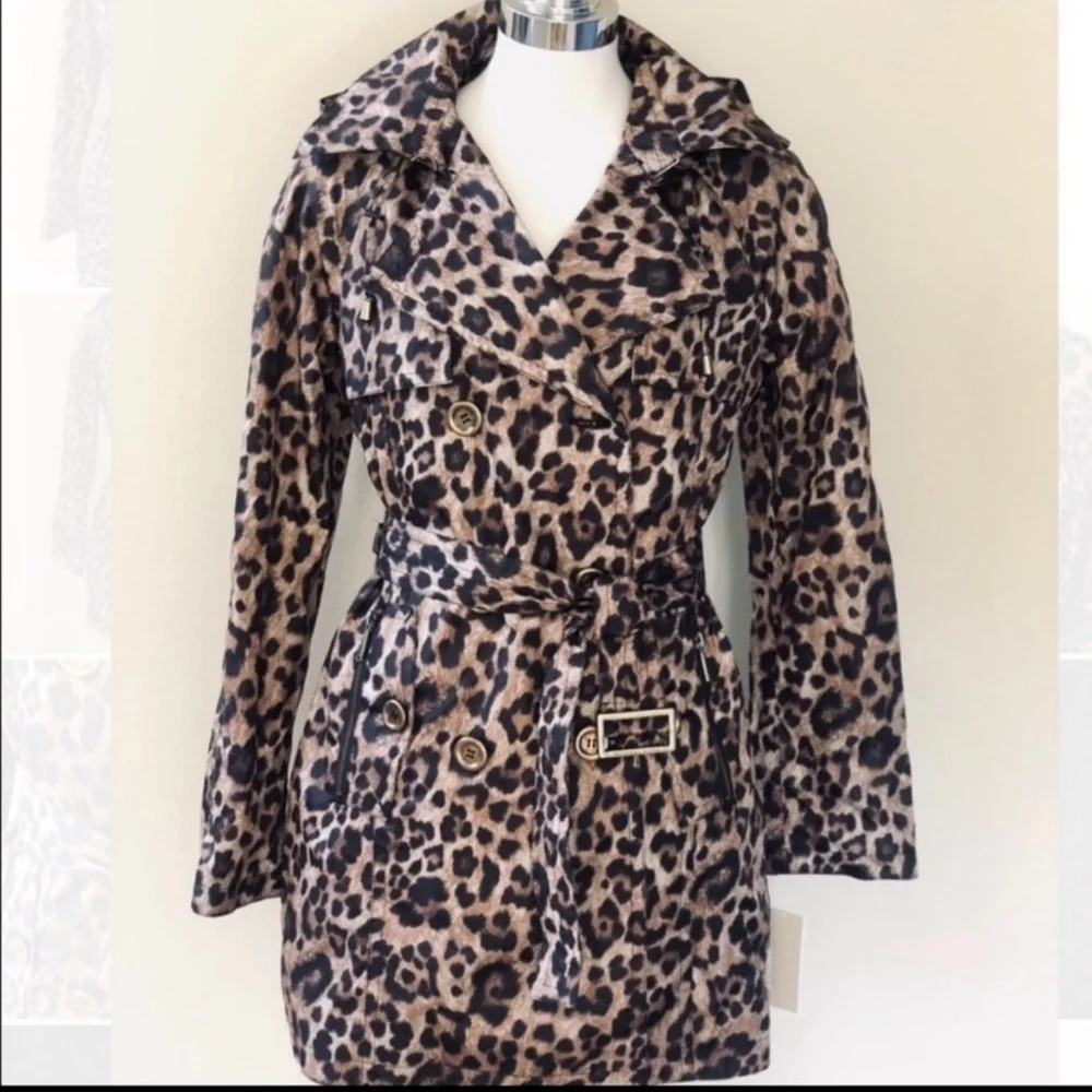 MICHAEL Michael Kors Leopard Print Jacket - Picture 2 of 5
